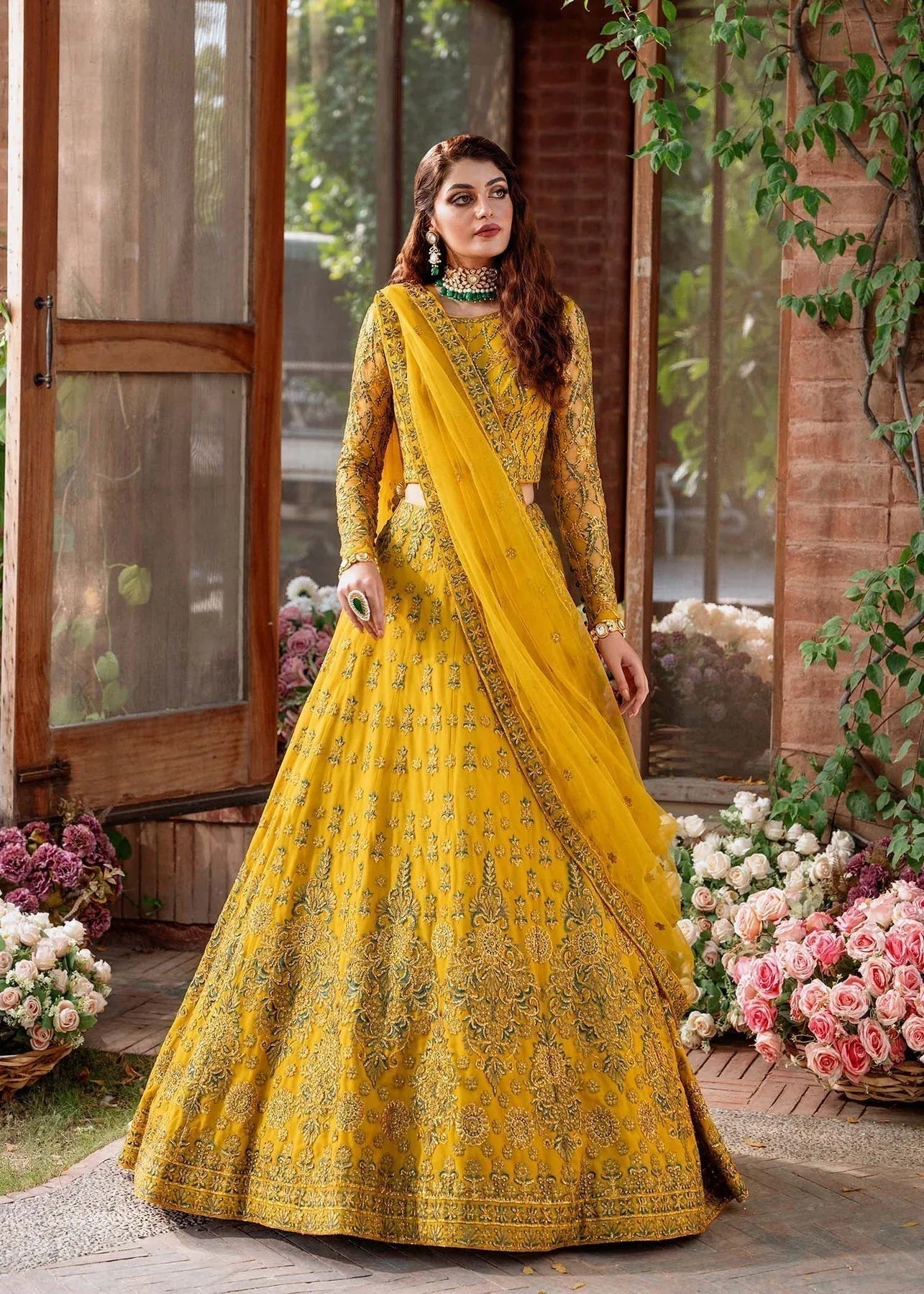 Akbar Aslam | Wedding Formals | SHEHERNAZ - Aqsa Fabrics