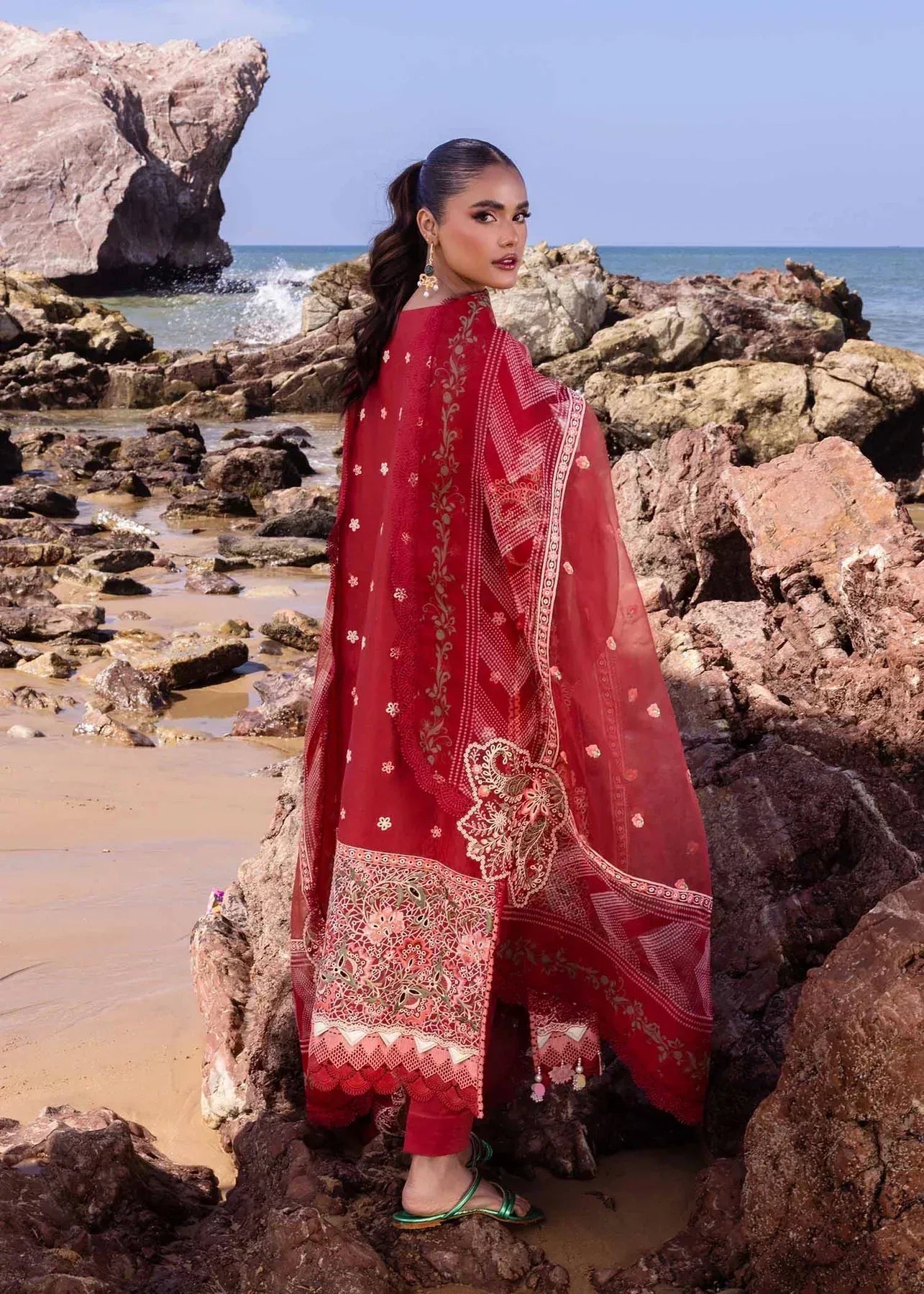 Akbar Aslam | Oasis Lawn 24 | Petuna - Aqsa Fabrics
