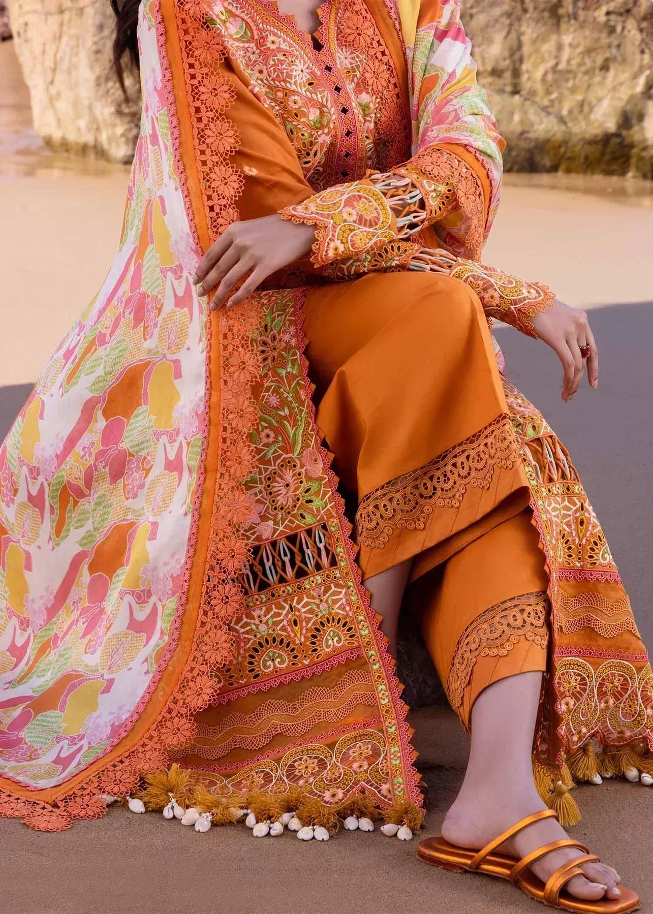 Akbar Aslam | Oasis Lawn 24 | Calla Lily - Aqsa Fabrics
