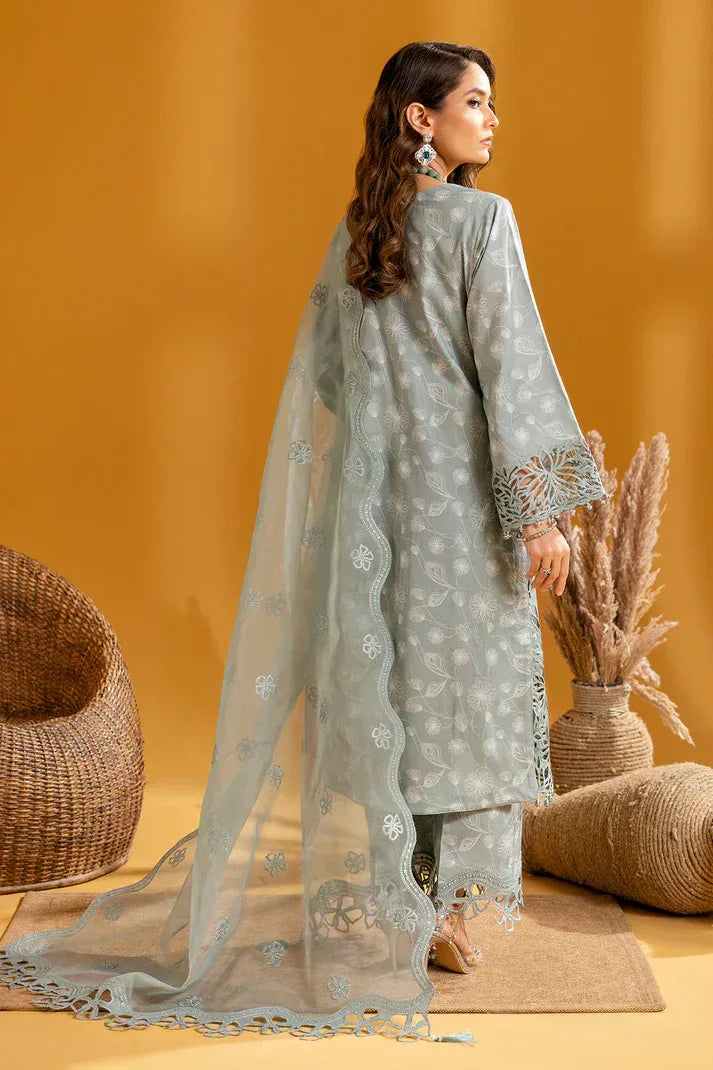 Alizeh | Maahi Embroidered Lawn | Nyra - Aqsa Fabrics