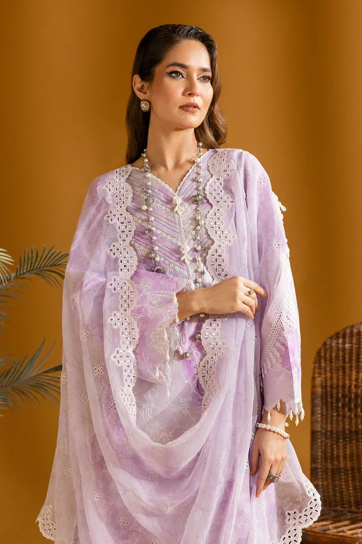 Alizeh | Maahi Embroidered Lawn | Ayla - Aqsa Fabrics