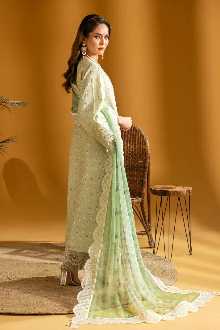 Alizeh | Maahi Embroidered Lawn | Ziva - Aqsa Fabrics
