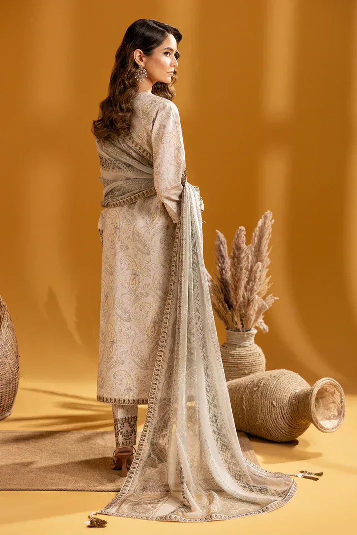 Alizeh | Maahi Embroidered Lawn | Hira - Aqsa Fabrics