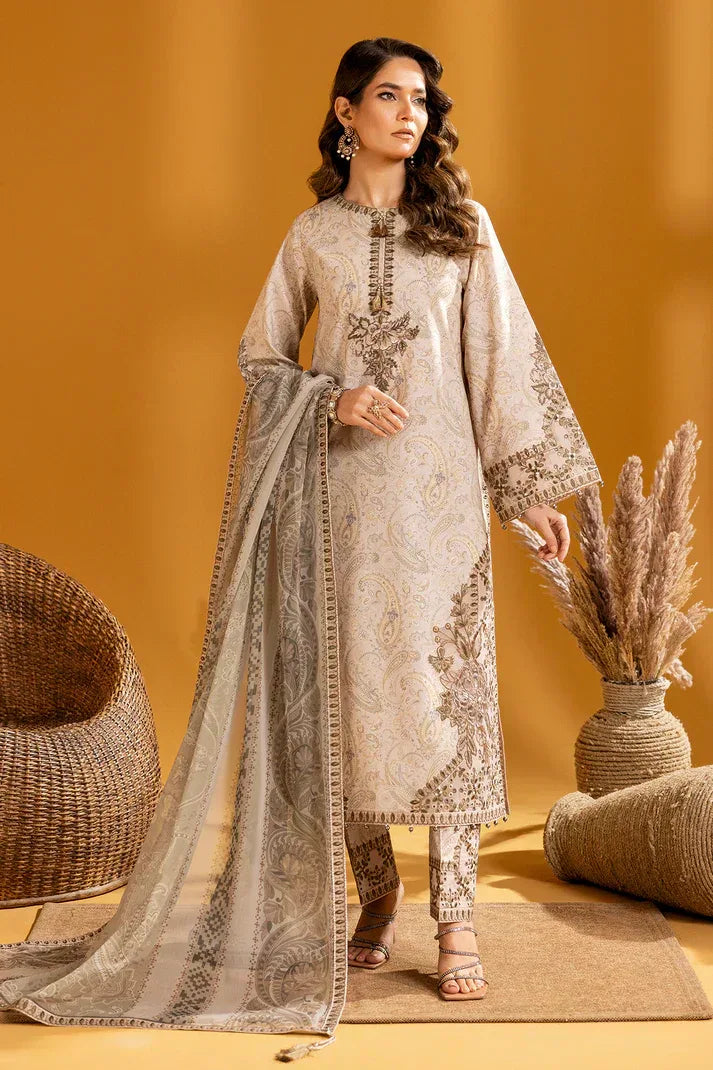 Alizeh | Maahi Embroidered Lawn | Hira - Aqsa Fabrics
