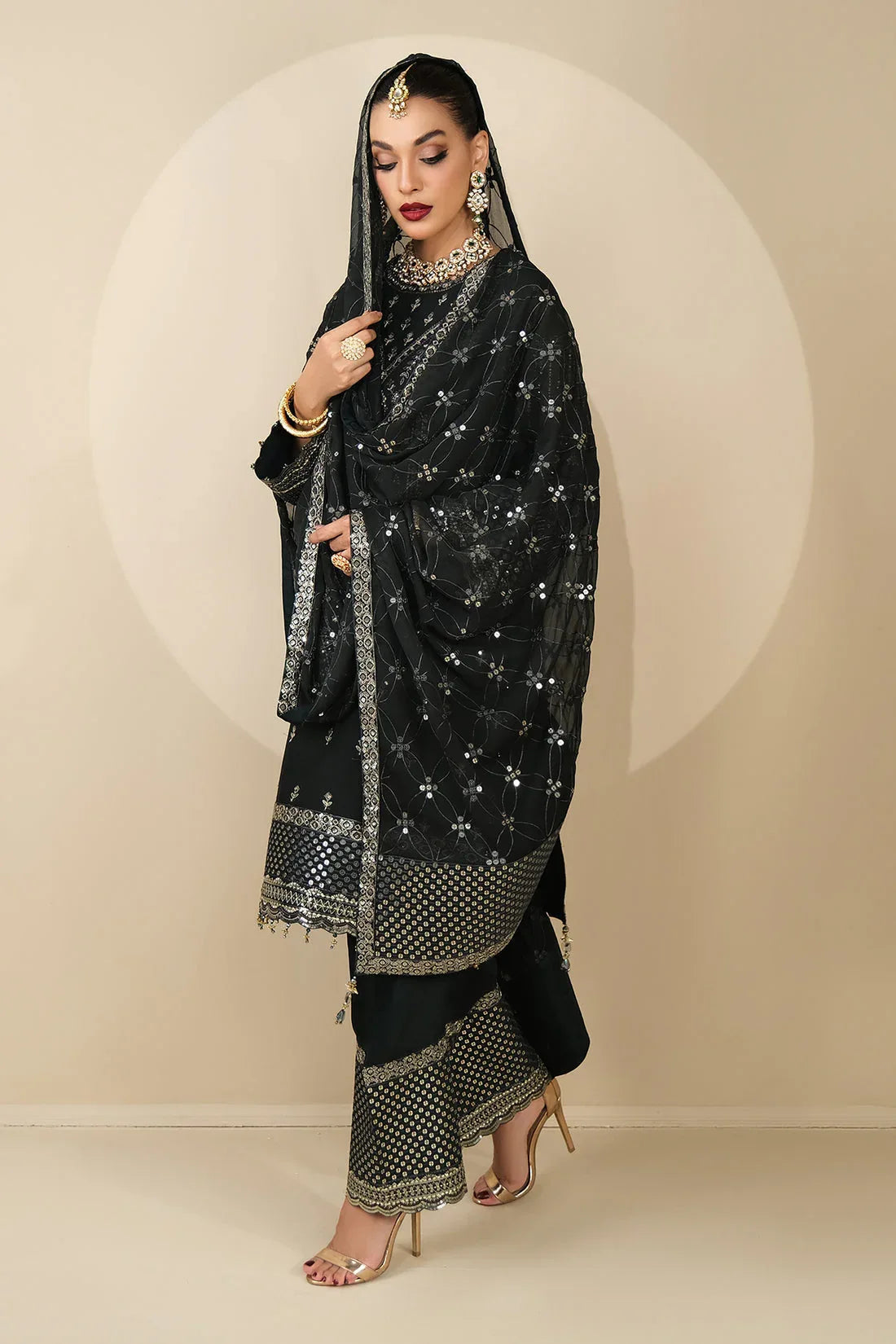 Alizeh | Formals Collection | MINERVA UF-V03D04 - Aqsa Fabrics