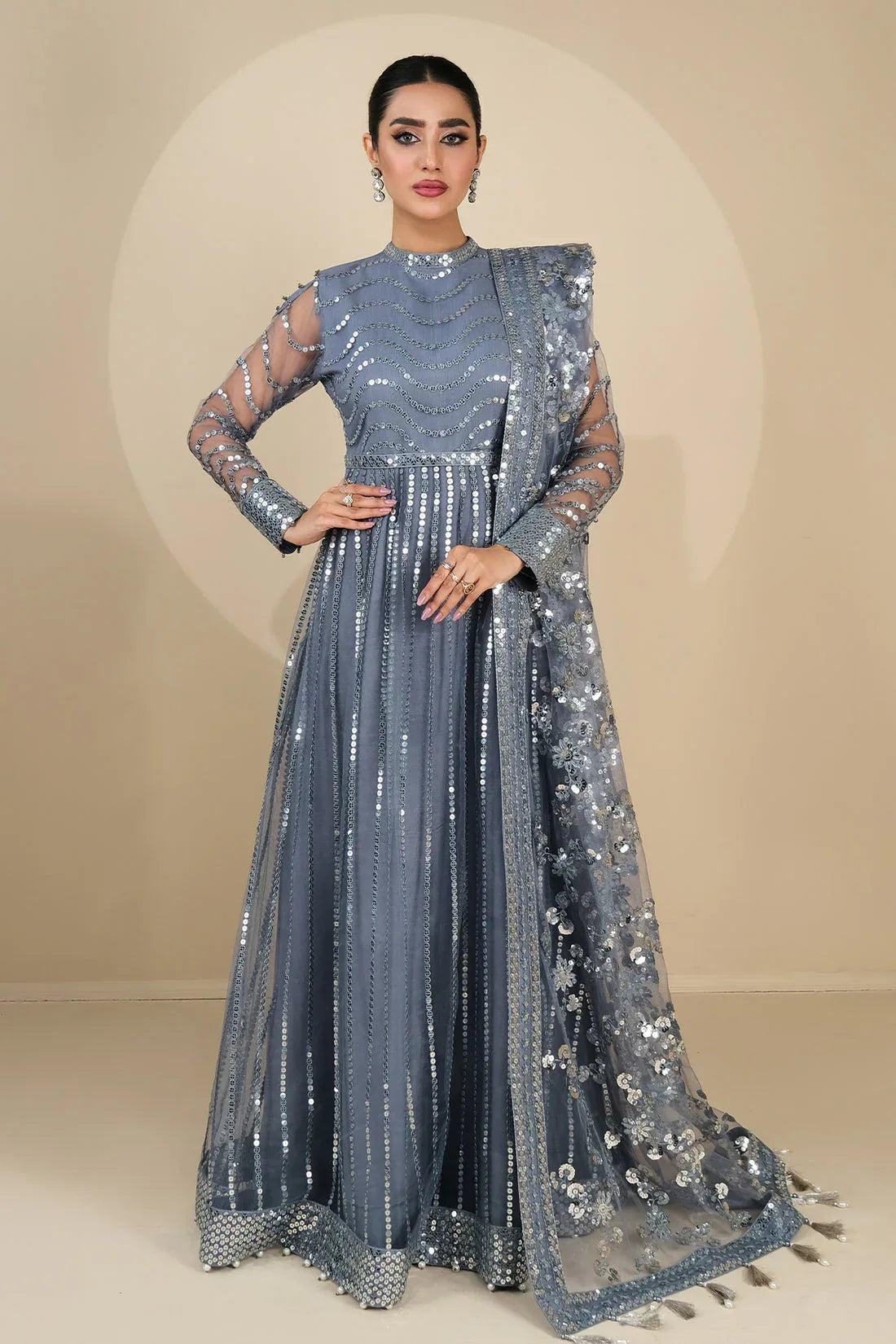 Alizeh | Formals Collection | SEFA UF-V03D02 - Aqsa Fabrics