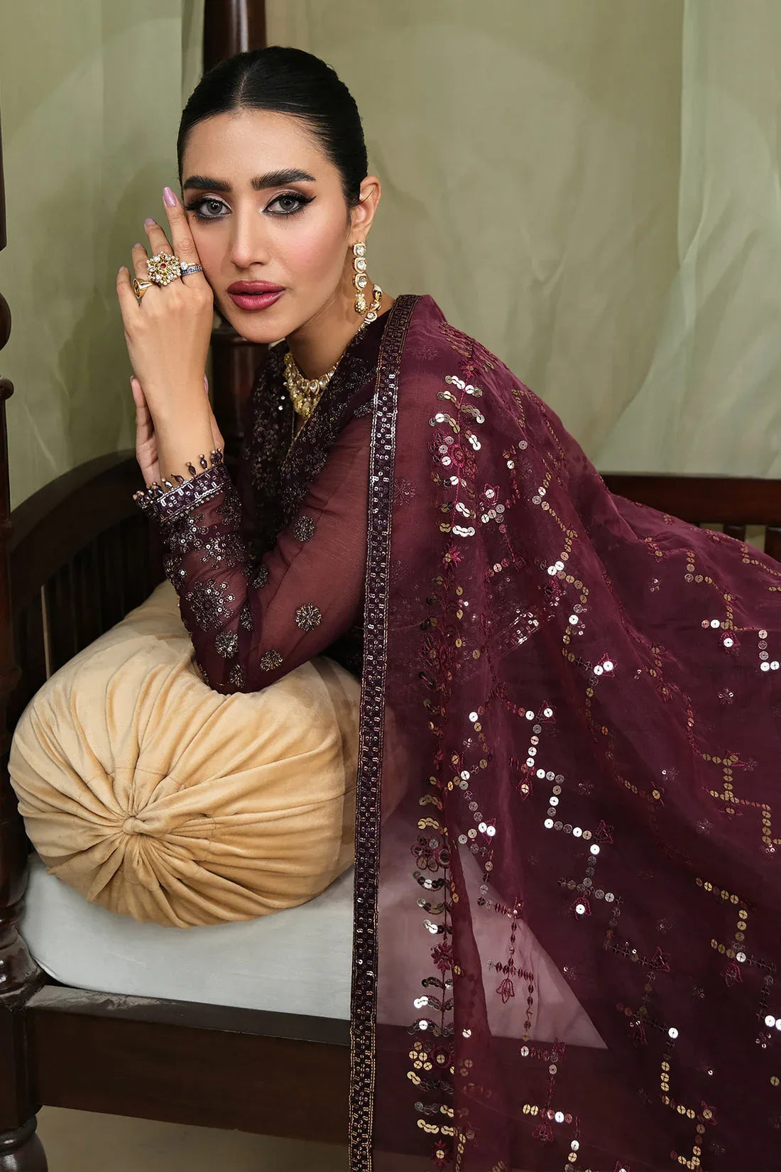 Alizeh | Formals Collection | ZURI UF-V03D03 - Aqsa Fabrics