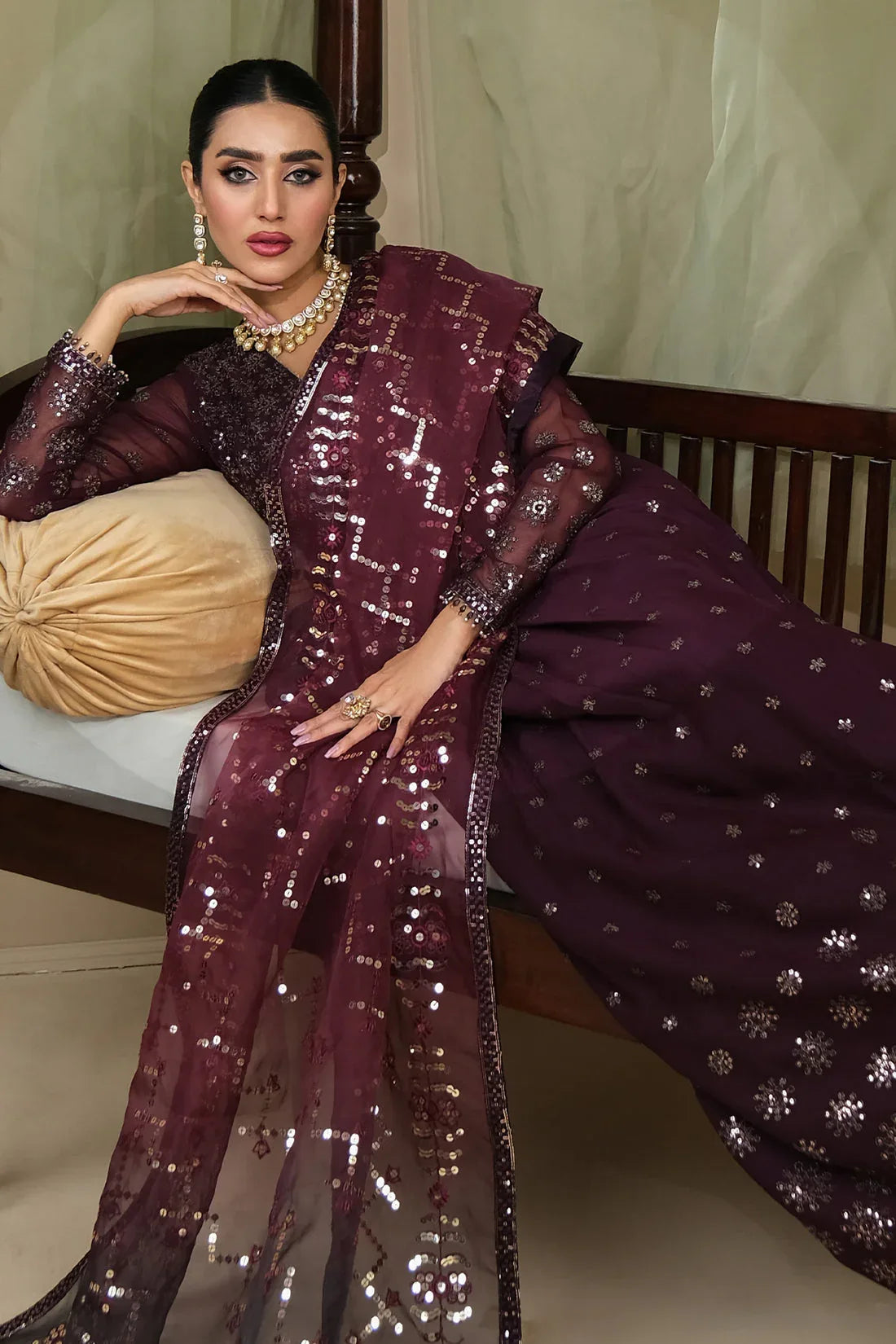 Alizeh | Formals Collection | ZURI UF-V03D03 - Aqsa Fabrics