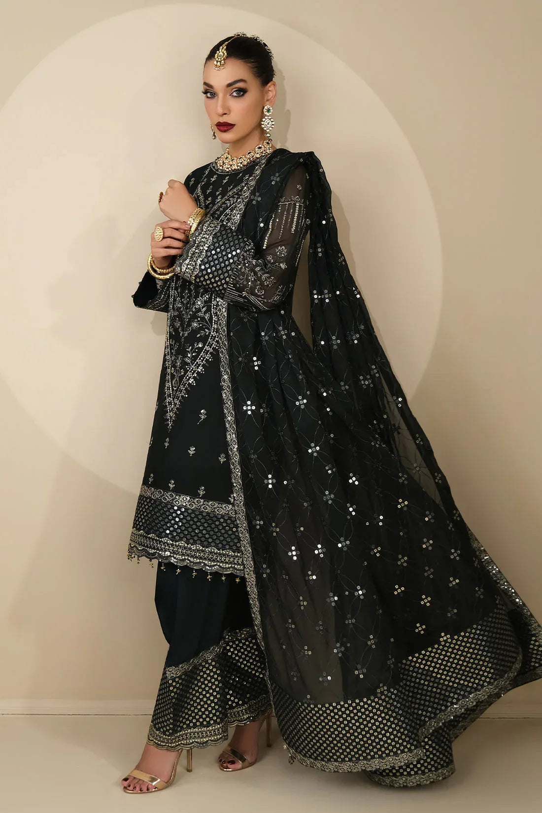 Alizeh | Formals Collection | MINERVA UF-V03D04 - Aqsa Fabrics