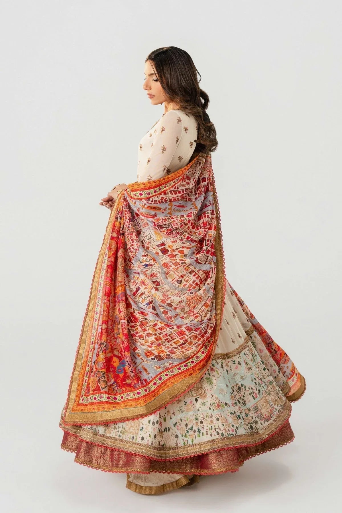 Fahad Hussayn | Jalsa Ghar | Angora - Aqsa Fabrics