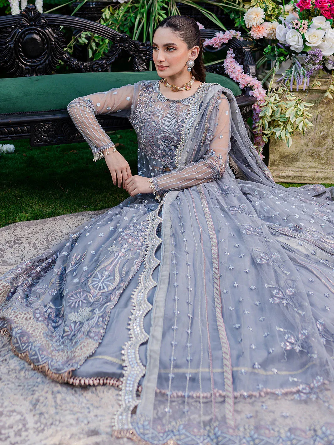 Izel | Heeriye Festive Collection | Jashn e Bahara - Aqsa Fabrics