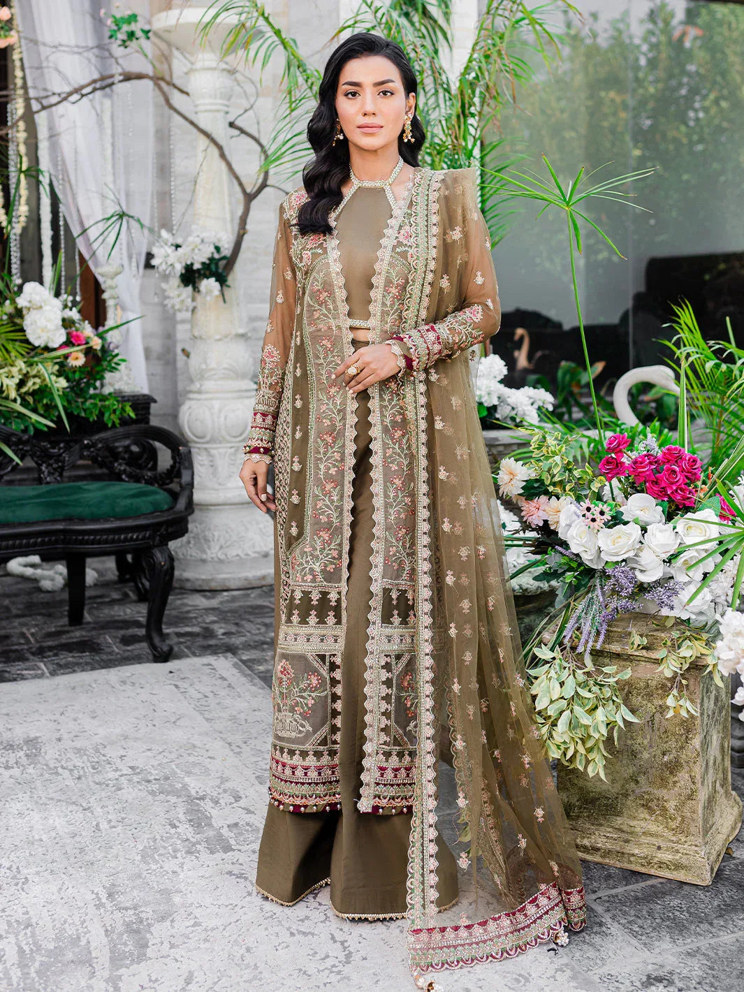 Izel | Heeriye Festive Collection | Saibo - Aqsa Fabrics