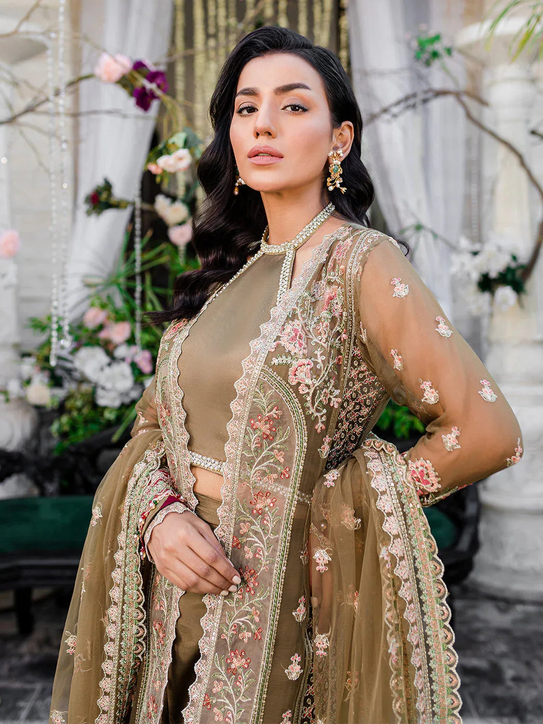 Izel | Heeriye Festive Collection | Saibo - Aqsa Fabrics