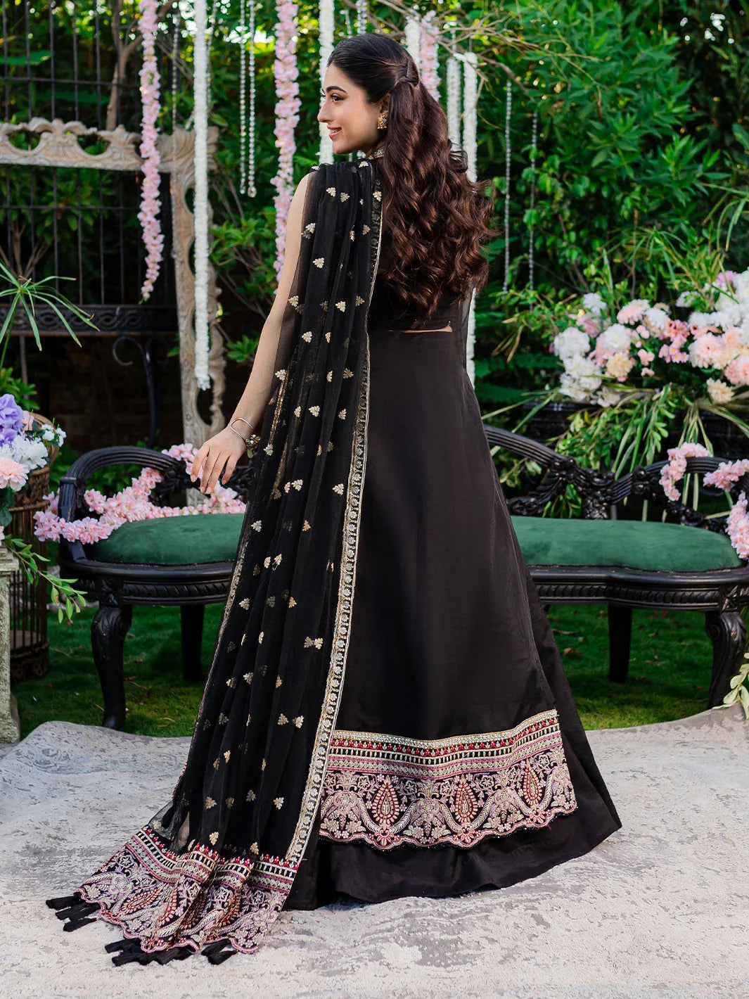 Izel | Heeriye Festive Collection |Surmaya - Aqsa Fabrics