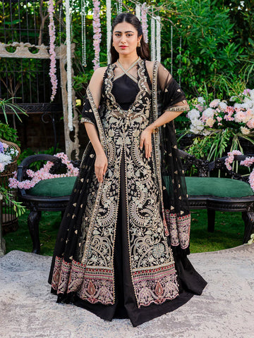Izel | Heeriye Festive Collection |Surmaya - Aqsa Fabrics