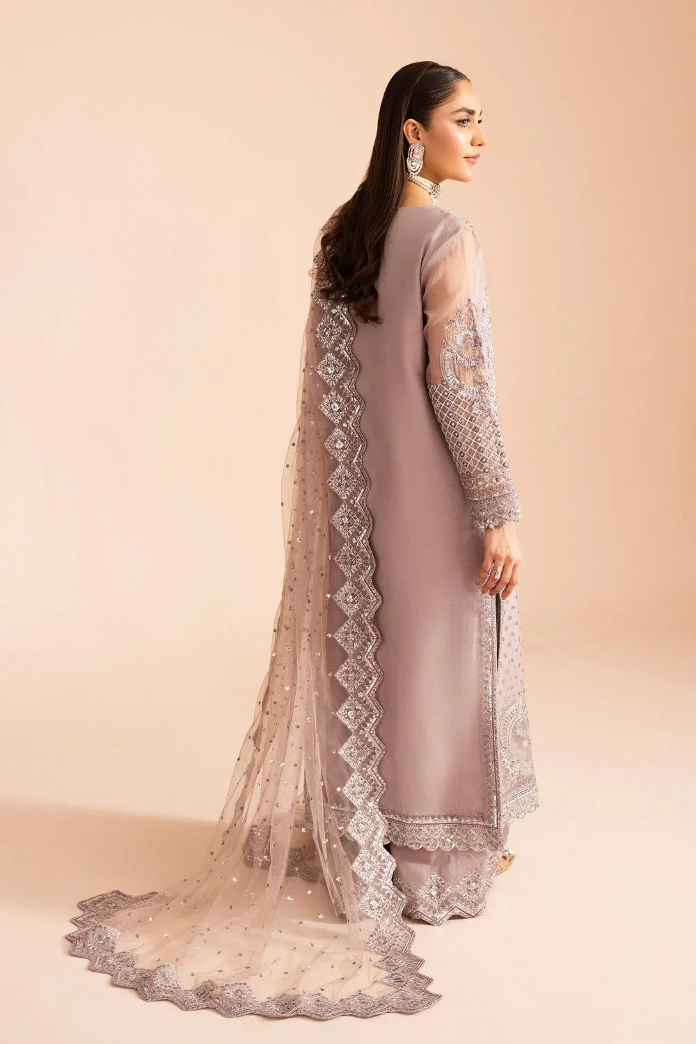Maryum N Maria | Zircon Formals | AREZOU - MS40081 - Aqsa Fabrics