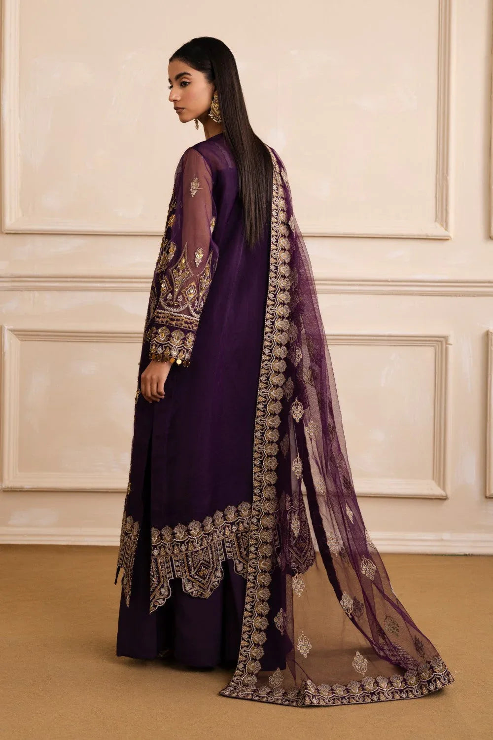 Maryum N Maria | Izara Formals | ARIANA - MW40031 - Aqsa Fabrics