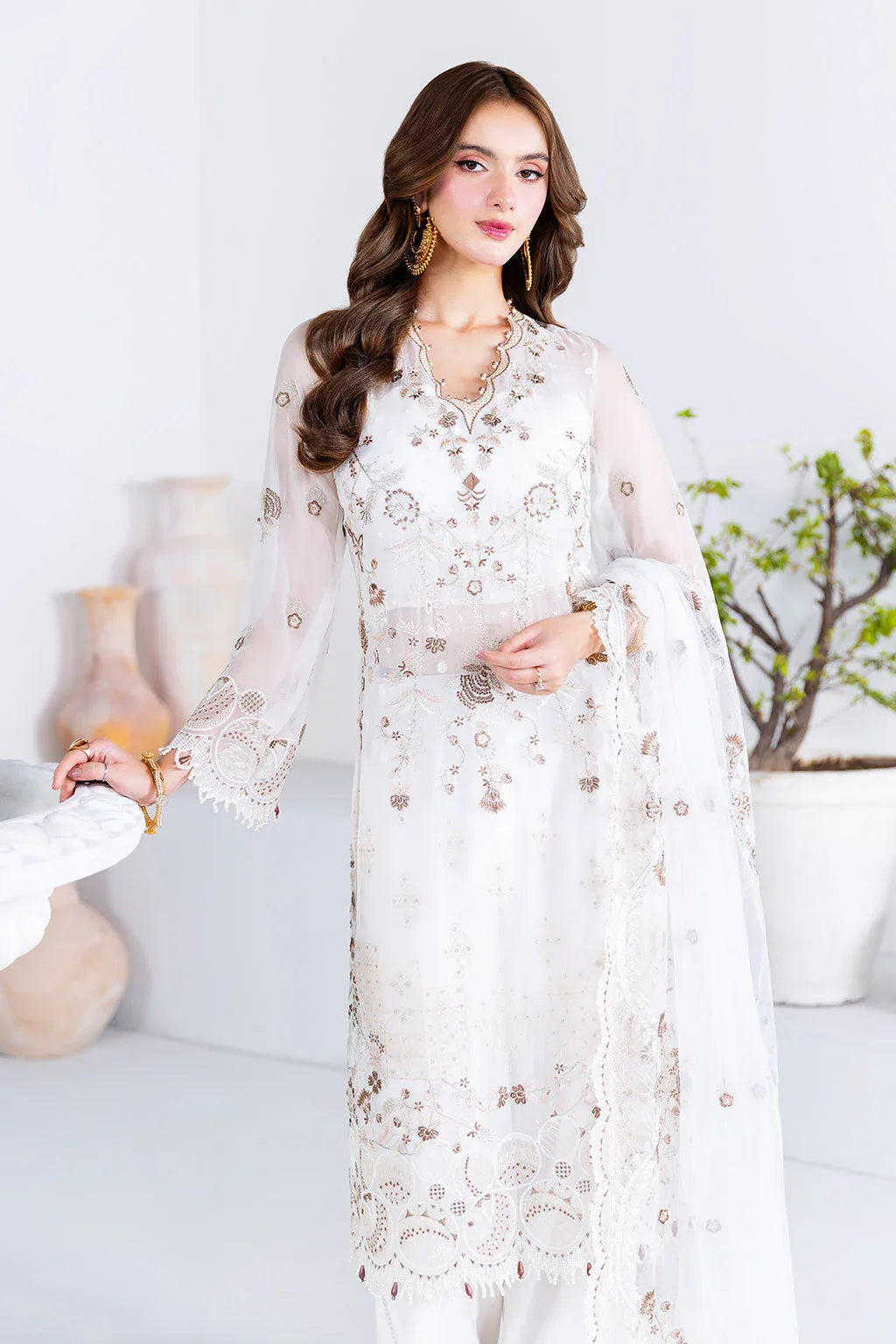 Ramsha | Arzoo Chiffon | U-205 - Aqsa Fabrics
