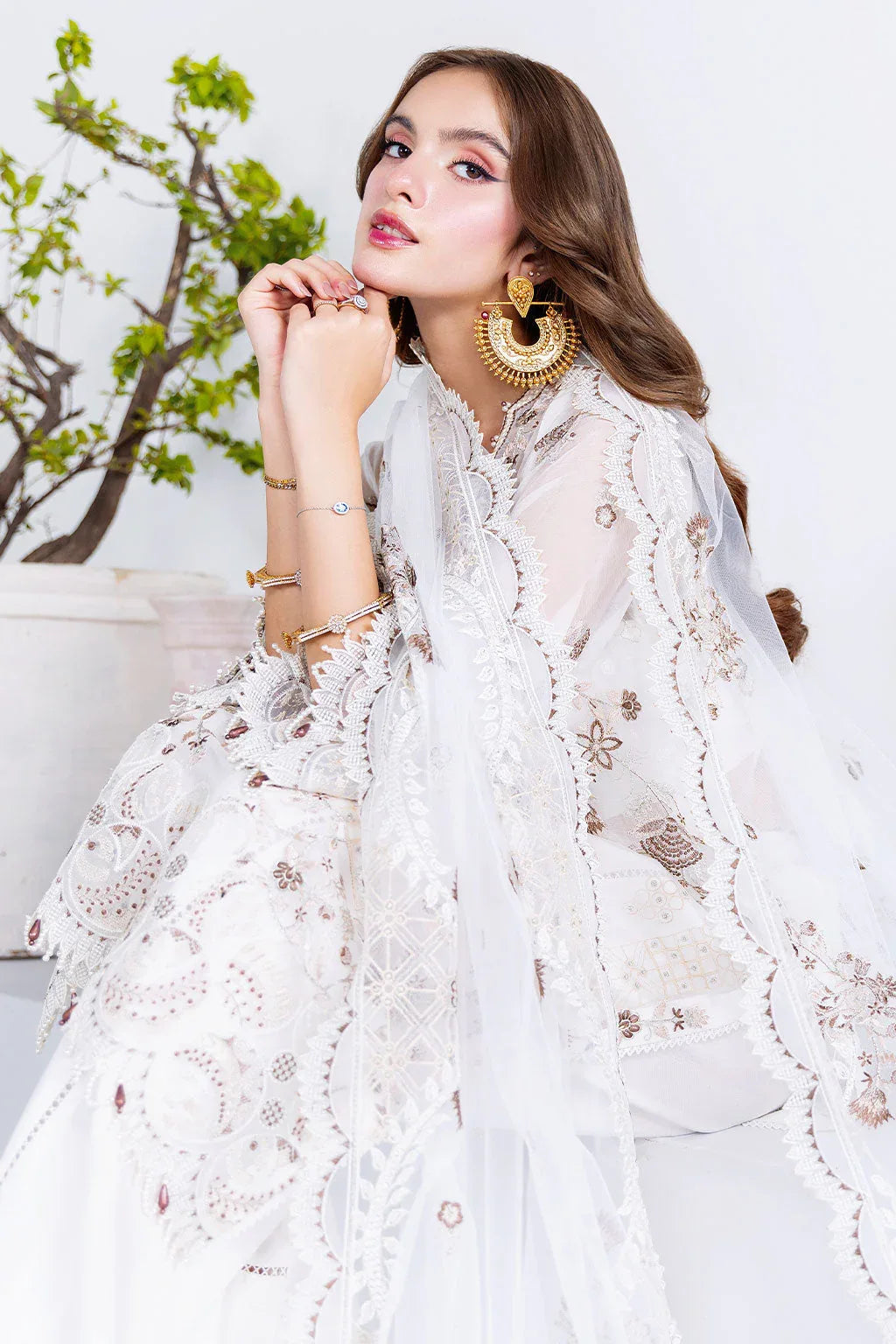 Ramsha | Arzoo Chiffon | U-205 - Aqsa Fabrics