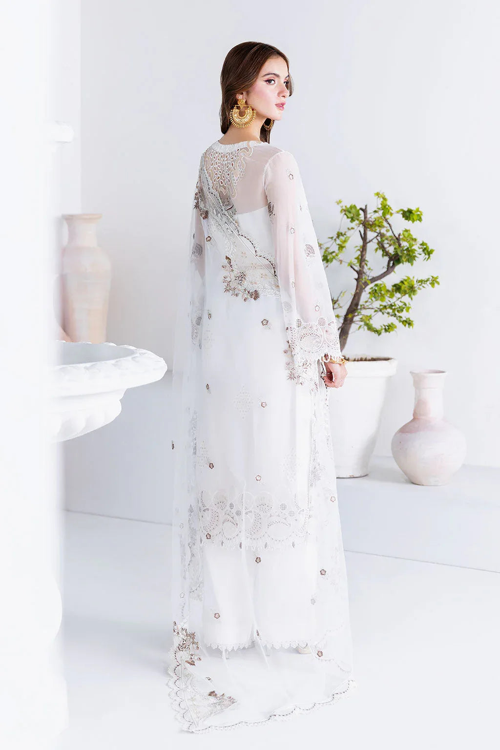 Ramsha | Arzoo Chiffon | U-205 - Aqsa Fabrics