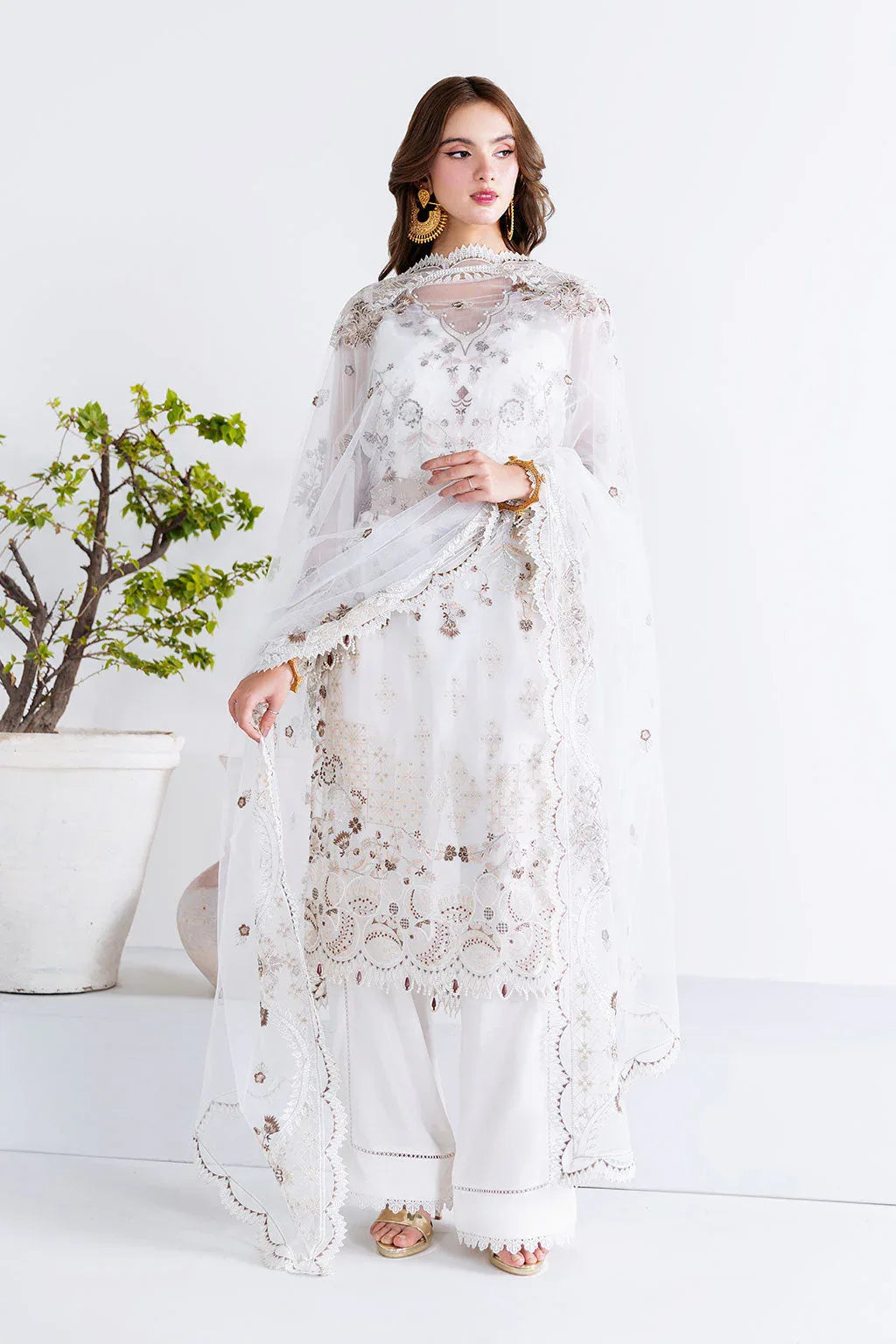 Ramsha | Arzoo Chiffon | U-205 - Aqsa Fabrics