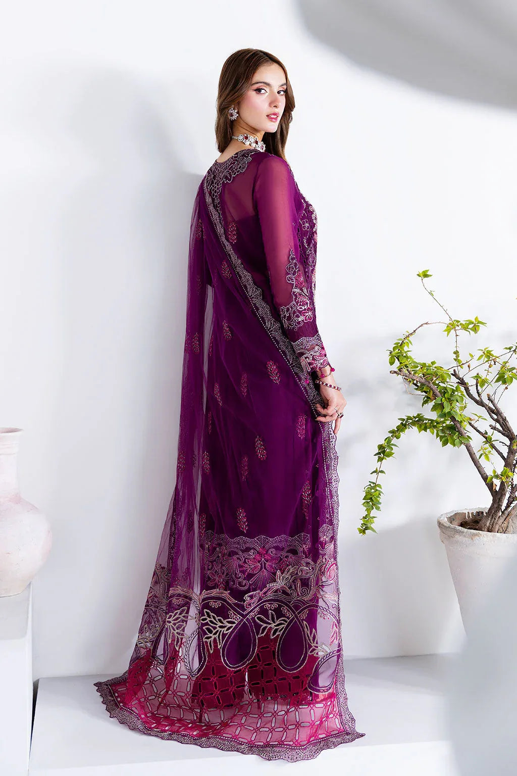 Ramsha | Arzoo Chiffon | U-206 - Aqsa Fabrics