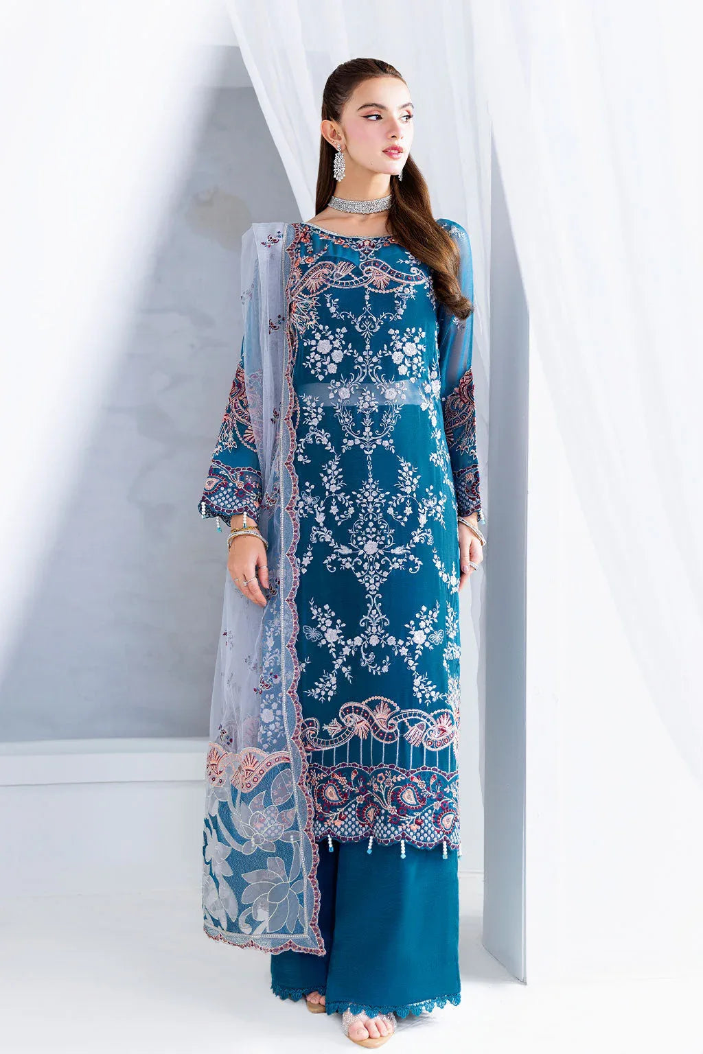 Ramsha | Arzoo Chiffon |U-202 - Aqsa Fabrics
