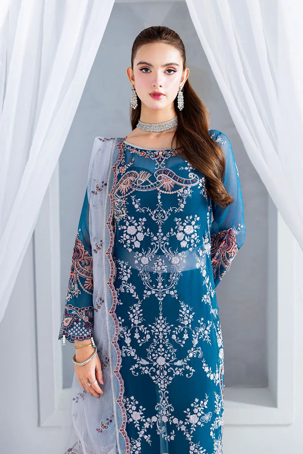 Ramsha | Arzoo Chiffon |U-202 - Aqsa Fabrics