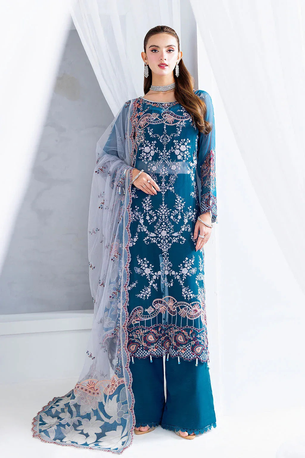 Ramsha | Arzoo Chiffon |U-202 - Aqsa Fabrics