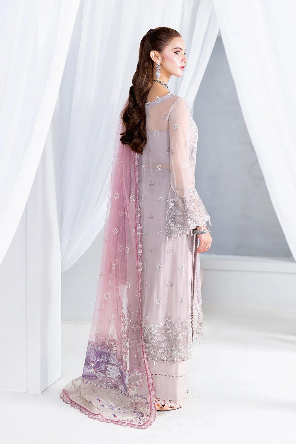 Ramsha | Arzoo Chiffon | U-209 - Aqsa Fabrics