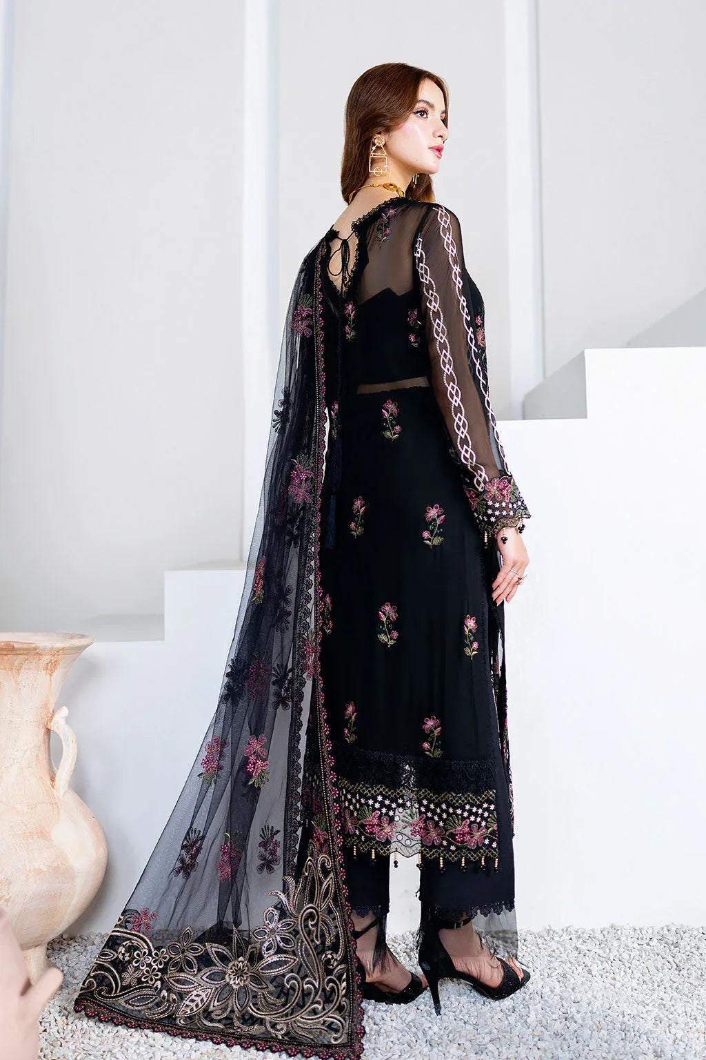 Ramsha | Arzoo Chiffon | U-204 - Aqsa Fabrics