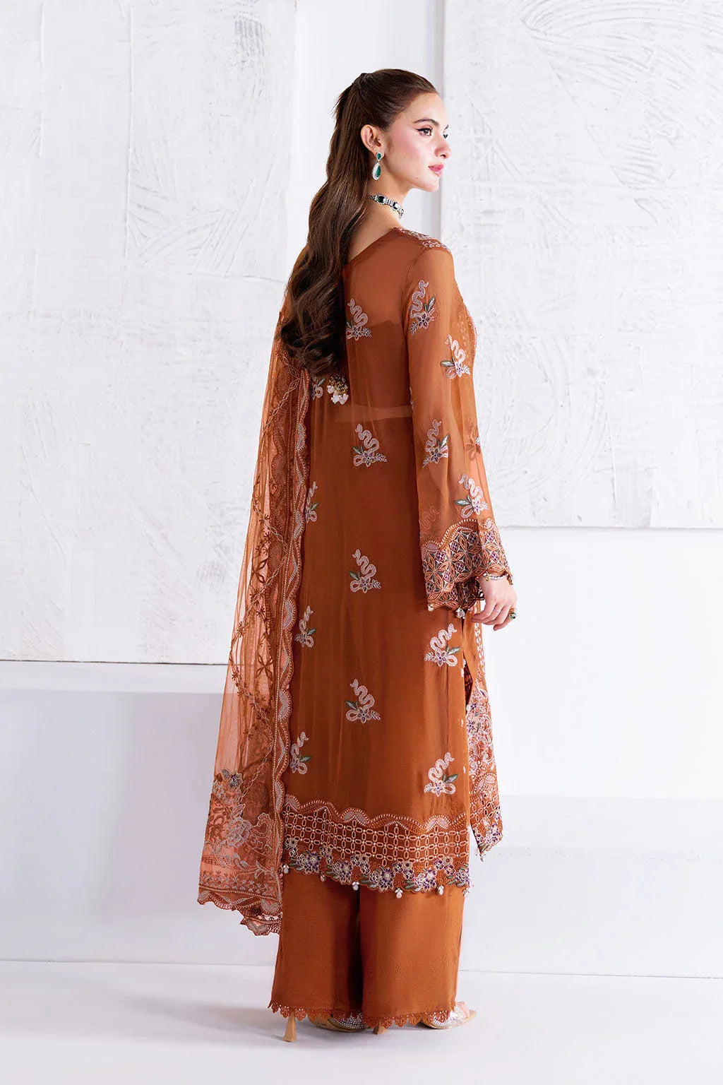 Ramsha | Arzoo Chiffon | U-208 - Aqsa Fabrics