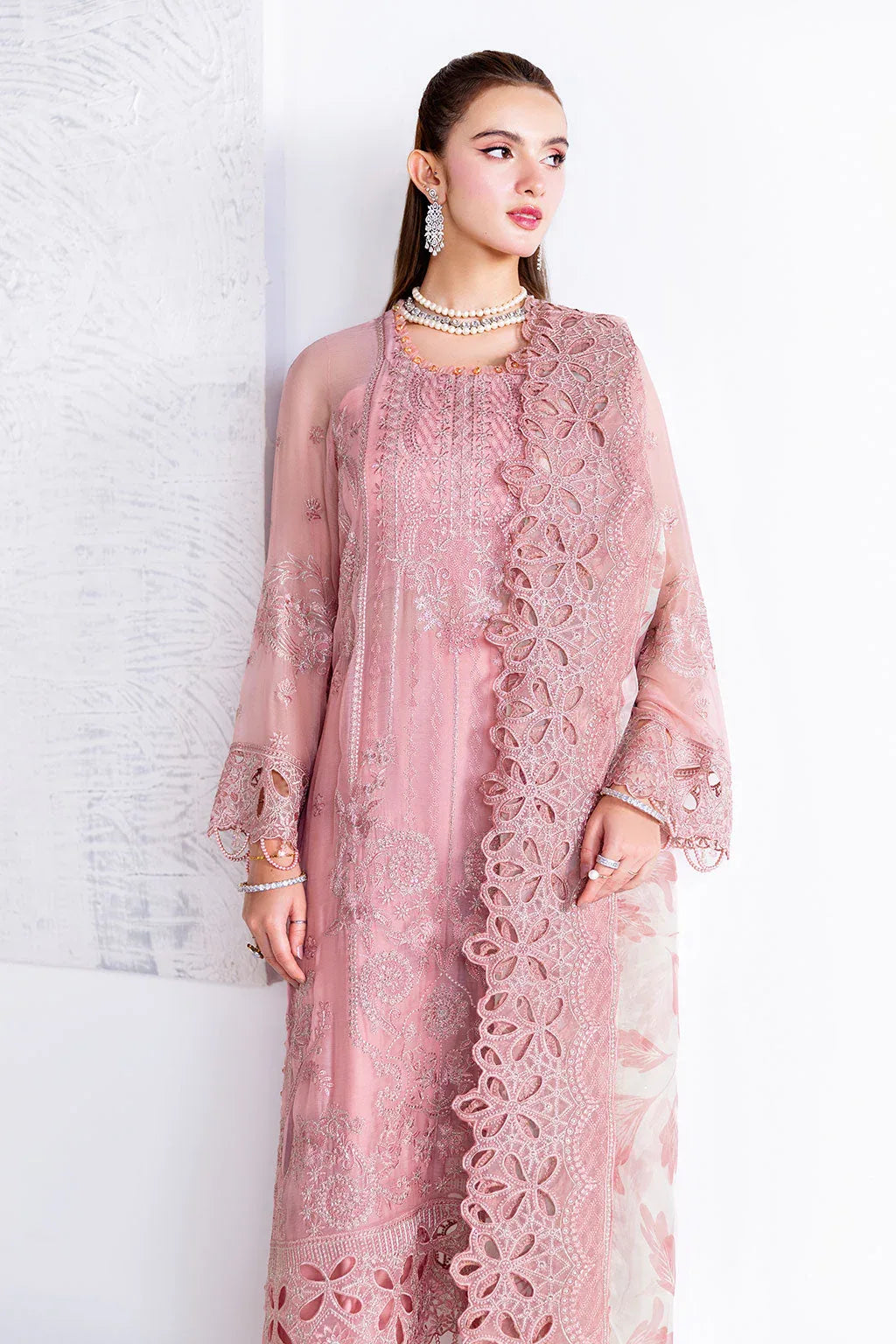 Ramsha | Arzoo Chiffon |U-203 - Aqsa Fabrics