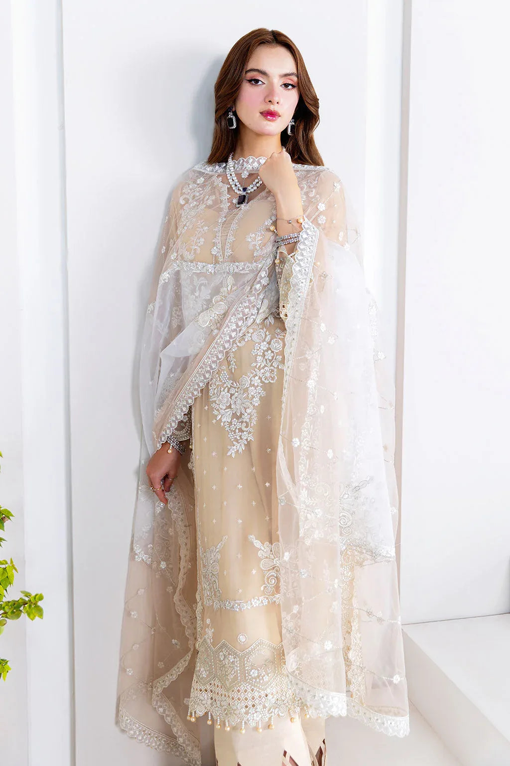 Ramsha | Arzoo Chiffon | U-201 - Aqsa Fabrics