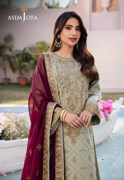 Asim Jofa | Dhanak Rang Collection | AJCF-06 - Aqsa Fabrics