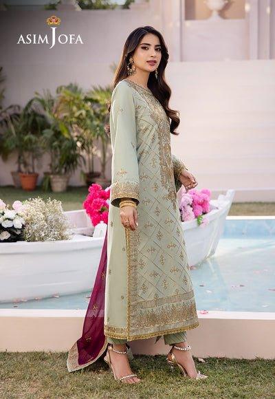 Asim Jofa | Dhanak Rang Collection | AJCF-06 - Aqsa Fabrics