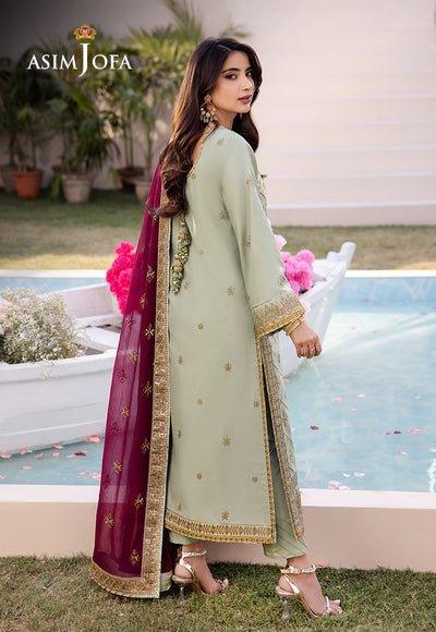 Asim Jofa | Dhanak Rang Collection | AJCF-06 - Aqsa Fabrics