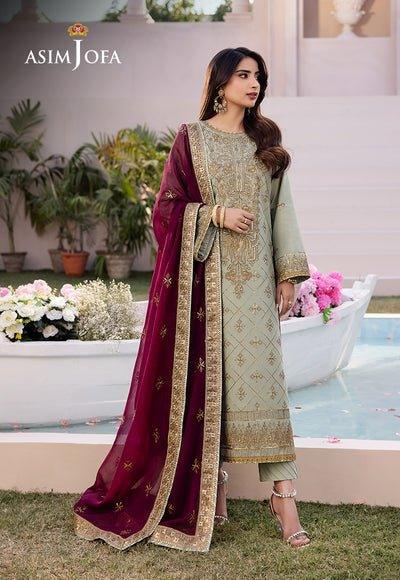 Asim Jofa | Dhanak Rang Collection | AJCF-06 - Aqsa Fabrics