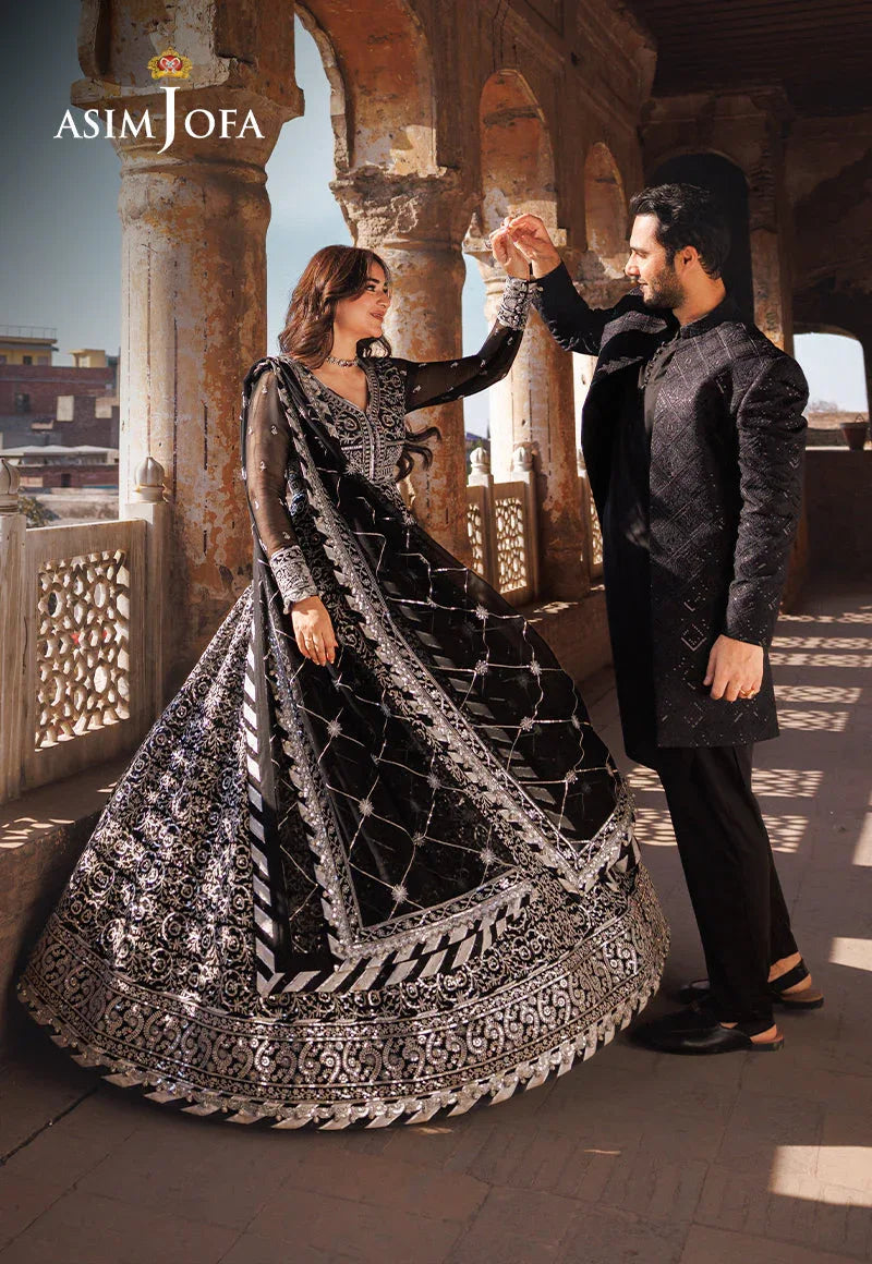Asim Jofa | Chikankari Eid24 | AJCE-02 - Aqsa Fabrics