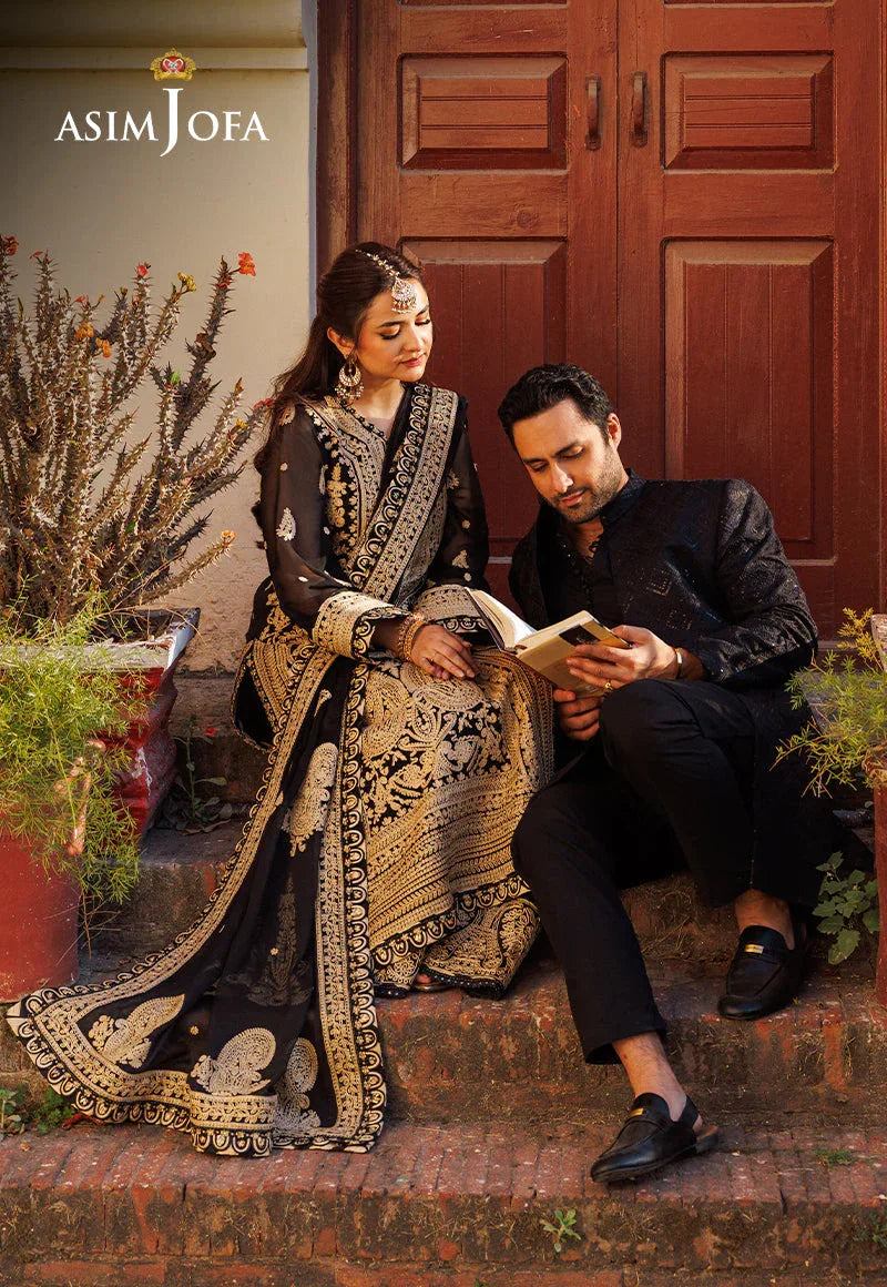 Asim Jofa | Chikankari Eid24 | AJCE-06 - Aqsa Fabrics