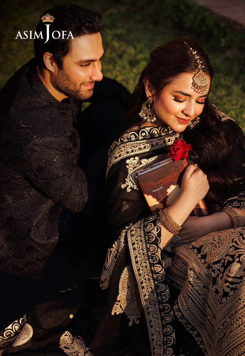 Asim Jofa | Chikankari Eid24 | AJCE-06 - Aqsa Fabrics