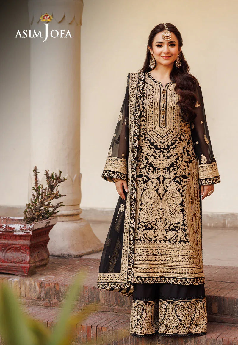 Asim Jofa | Chikankari Eid24 | AJCE-06 - Aqsa Fabrics