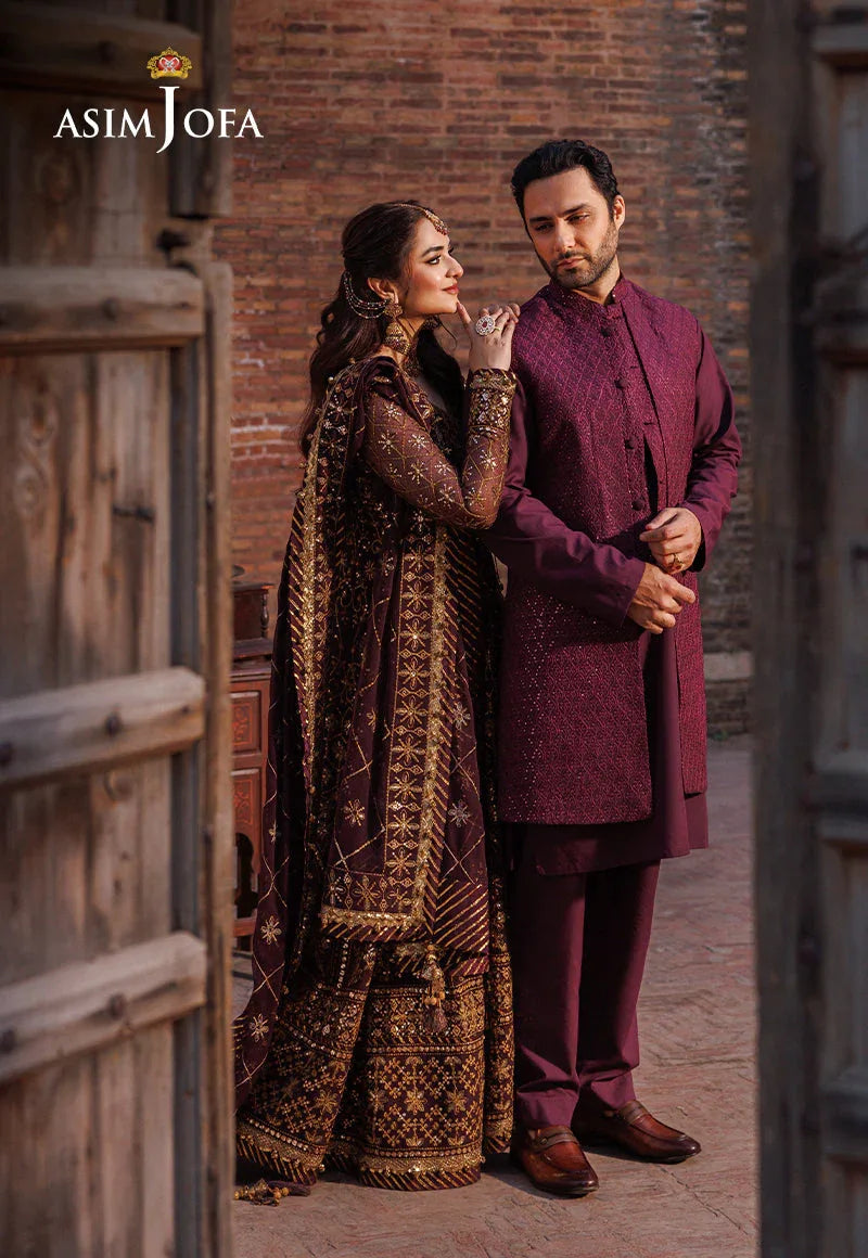 Asim Jofa | Chikankari Eid24 | AJCE-05 - Aqsa Fabrics
