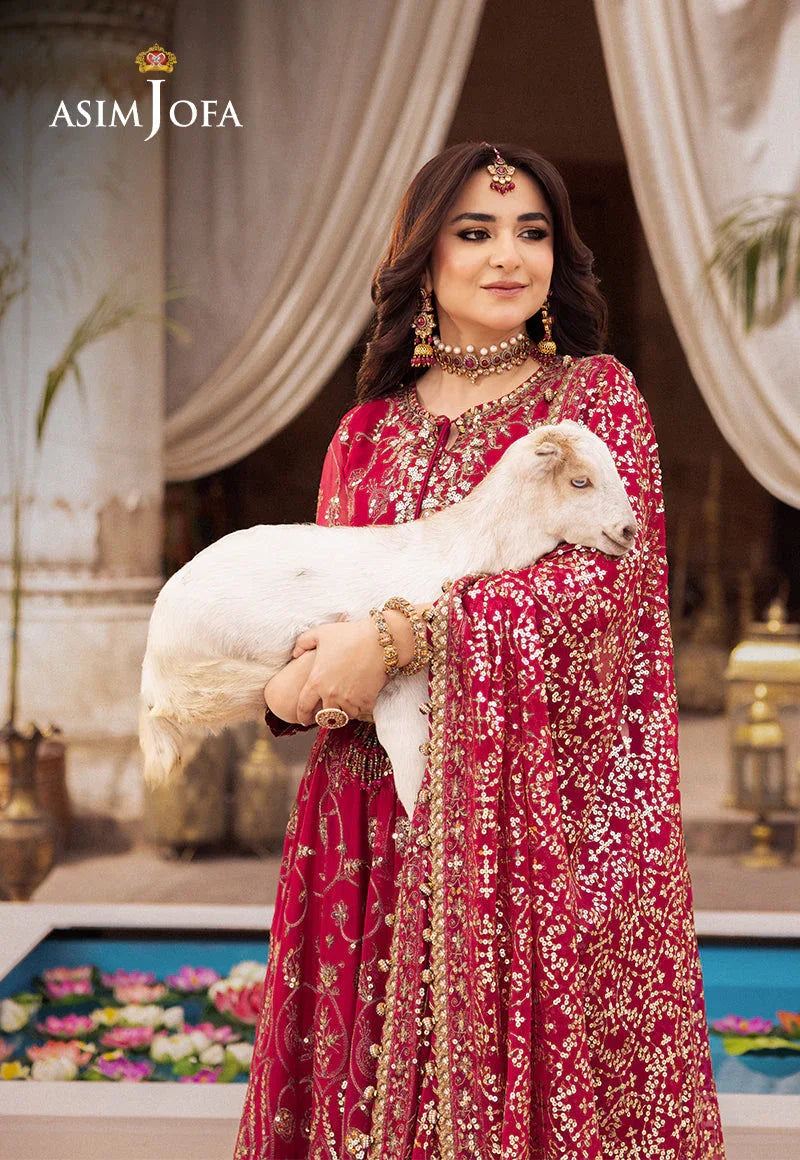 Asim Jofa | Chikankari Eid24 | AJCE-10 - Aqsa Fabrics