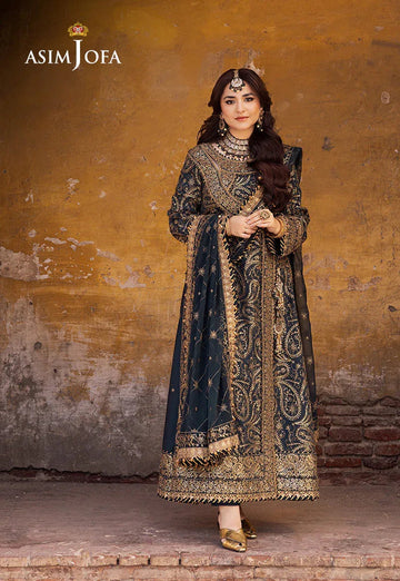 Asim Jofa | Chikankari Eid24 | AJCE-03 - Aqsa Fabrics