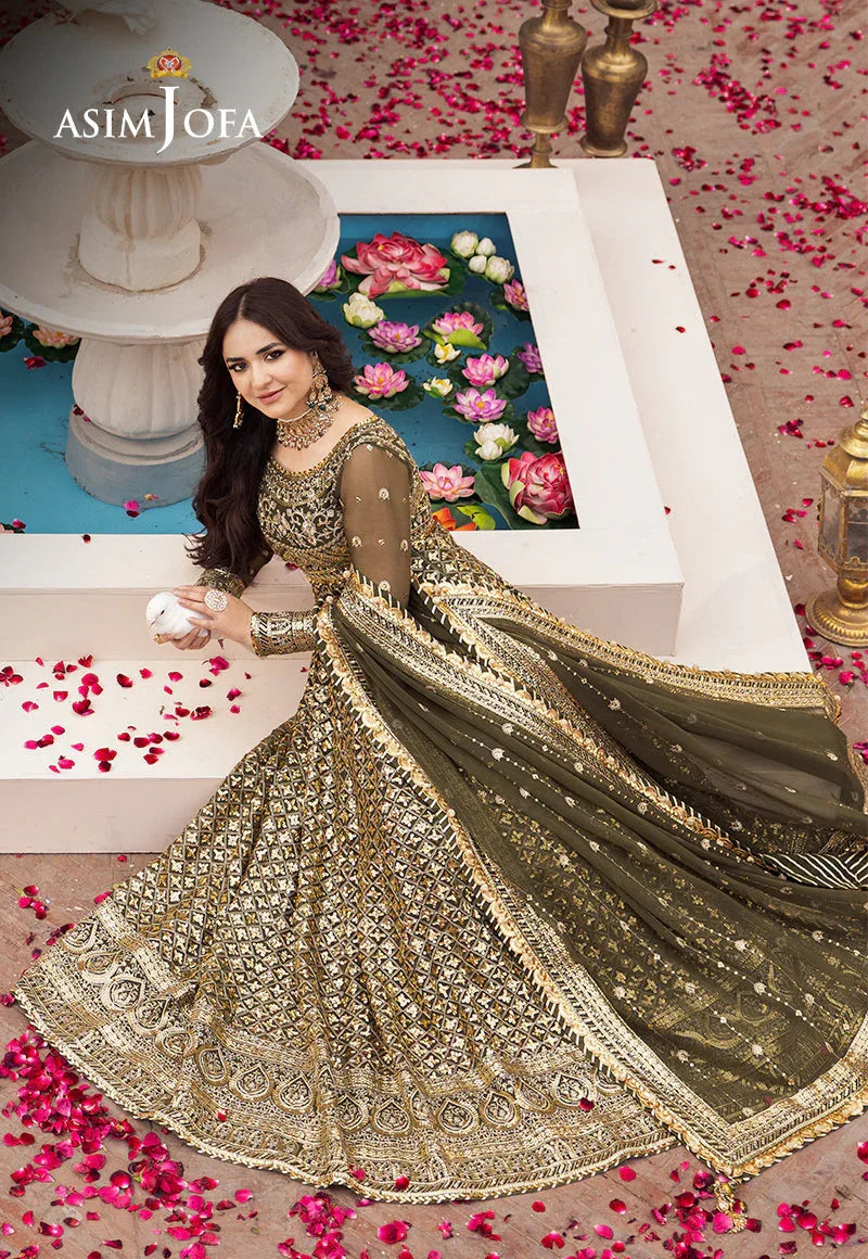 Asim Jofa | Chikankari Eid24 | AJCE-08 - Aqsa Fabrics