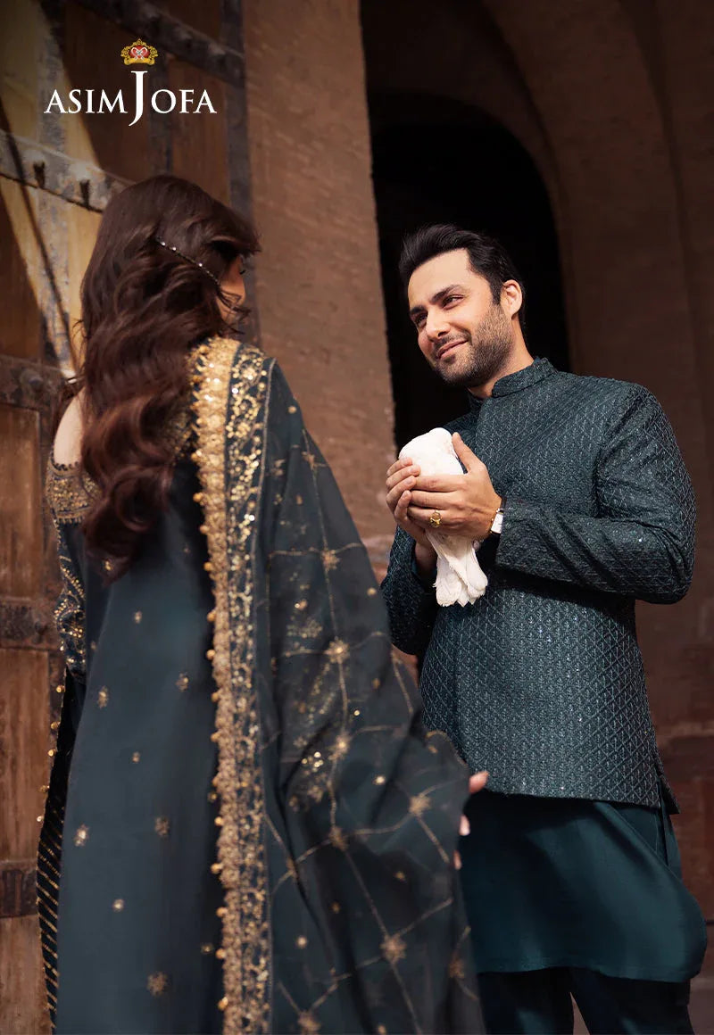 Asim Jofa | Chikankari Eid24 | AJCE-03 - Aqsa Fabrics