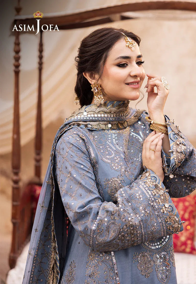 Asim Jofa | Chikankari Eid24 | AJCE-12 - Aqsa Fabrics