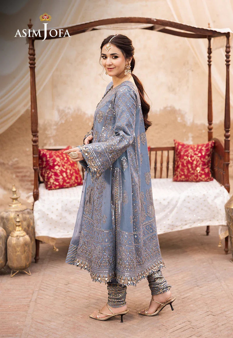 Asim Jofa | Chikankari Eid24 | AJCE-12 - Aqsa Fabrics
