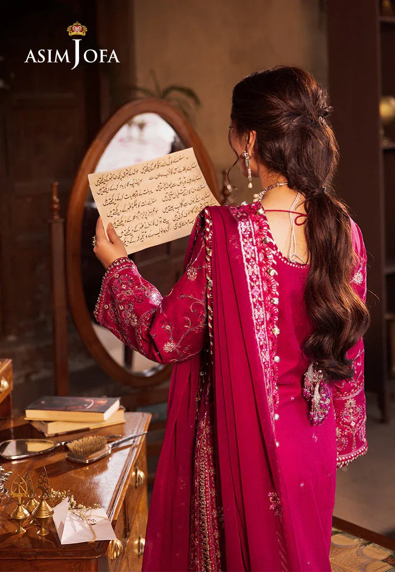 Asim Jofa | Chikankari Eid24 | AJCE-09 - Aqsa Fabrics